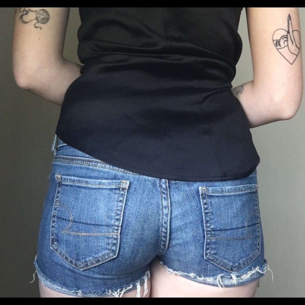 American Eagle jean shorts